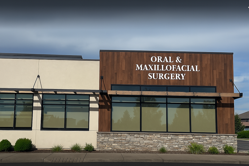 Outside view of dental practice