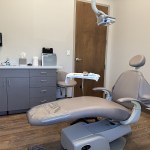 Treatment room with treatment chair