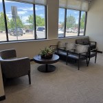 Inside seating/lobby area